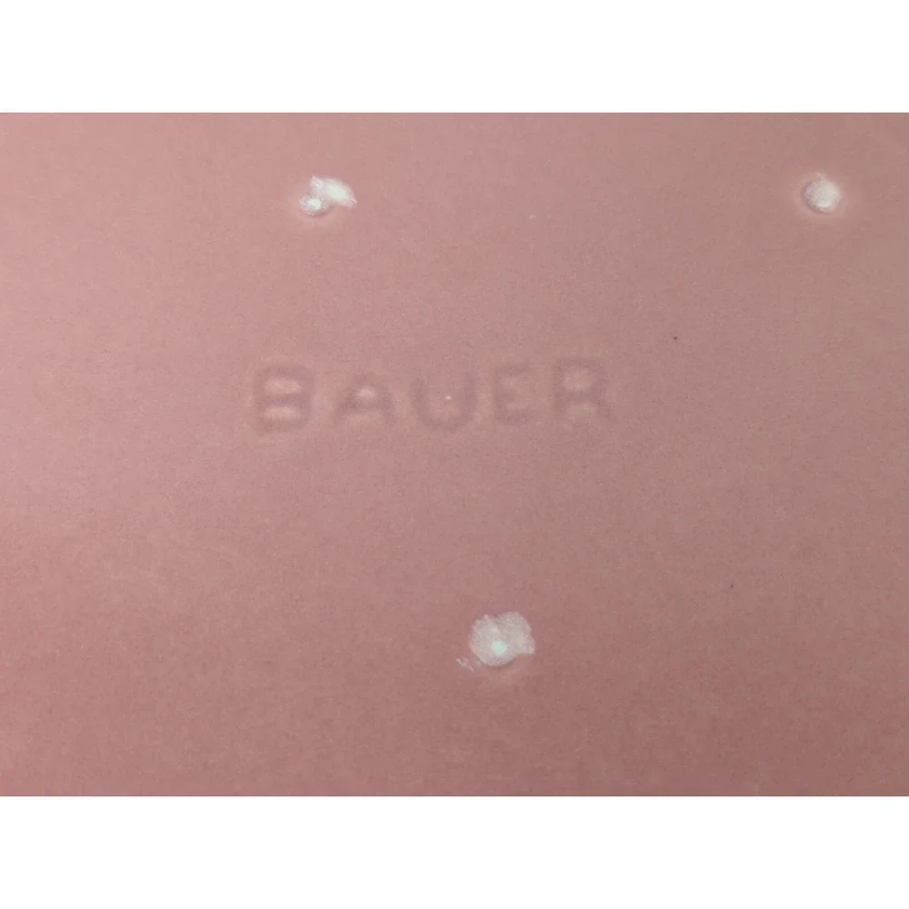 Bauer Los Angeles Ceramic Pink Round Serving‎ Bowl 10.75 Inch